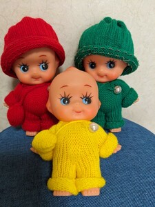 昭和レトロ キューピー 人形 3個セット レトロ