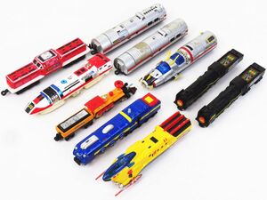 外重R8263◆当時物【ポピー『銀河鉄道999 スタートレイン 1/170 まとめて 10体セット』※現状渡し】 超合金松本零士/昭和 レトロ/古玩具