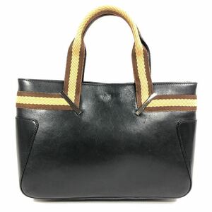 【グッチ】本物 GUCCI ハンドバッグ ロゴモチーフ 黒色系 ミニトートバッグ 000・0860・001998 本革 レザー 女性用 レディース イタリア製