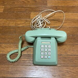 【昭和レトロ】電話機（G）　プッシュフォン　６０-P