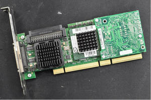 (送料無料) LSI Logic MegaRAID SCSI 320-1 Dell PERC 4/SC Single Channel U320 LVD SCSI RAID Controller 64bit PCI-X J4588 (管:PCS1