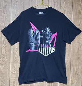 80s BADLANDS ツアーTシャツ 【L】ゴールデンサイズ JAKE E LEE ジェイク コピーライト BROCKUM バッドランズ ビンテージ OZZY 