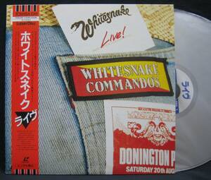 LD【Whitesnake Live ホワイトスネイク ライブ】コージー・パウエル
