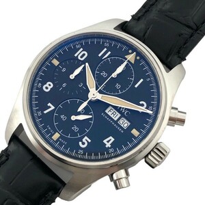 インターナショナルウォッチカンパニー IWC パイロットウォッチ　クロノグラフ　スピットファイア IW387901 SS 腕時計 メンズ 中古