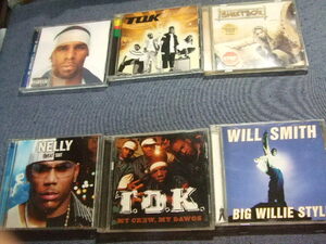 HIPHOP LAP関連？7枚ＣＤ★NELLY　T.O.K. 　スウィートボックス、R.KELLY　ヒップホップ　ラップ★8枚まで同梱送料160円　　窓