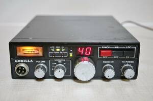 CB無線機　VOICE　GORILLA　120CH　4チャンネル 27.005MHz　　