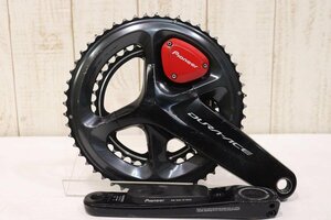 ★PIONEER パイオニア FC-R9100 DURA-ACE パワーメーター 左右計測 170mm 52/36T 2x11s クランクセット BCD:110mm