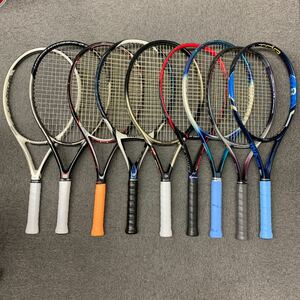 240505■中古品　 テニスラケット９本セット