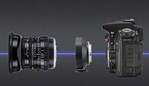 新品 ハッセルブラッド HASSELBLAD CF/C/CFE/FE/CFI レンズ → ニコン Nikon Fマウント アダプター（雲台付）