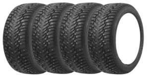 ◆2023年製 4本セット送料込34,000円～ リンロン 195/65R15 95T XL GREEN-Max Winter Grip 2 スパイクタイヤ 雪道専用 LINGLONG