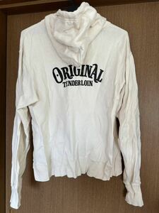 希少 TENDERLOIN hoodies ロゴ パーカー size:M テンダーロイン