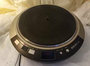 ■ DENON / DP-80 ■ Direct Drive Turntable ,Double Construction Platter ダイレクトドライブ式ターンテーブル Normal:OK 回転動作OK