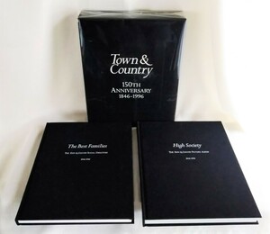 豪華2冊セット タウン・アンド・カントリー 150周年記念 アメリカ Town & Country 150th Anniversary 1846-1996 リチャード・アベドン