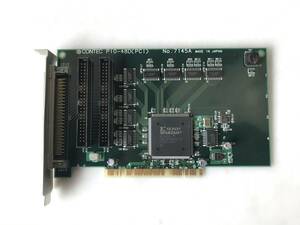 【中古パーツ】CONTEC PIO-48D PCI NO.7145A デジタル入出力 PCI ボード 双方向 48ch (非絶縁 5VDC-TTL)■98-20