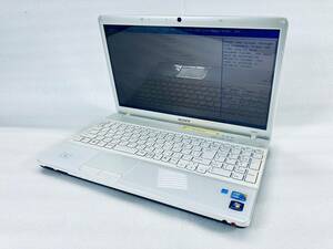 R7822B【ジャンク】 SONY VAIO PCG-71311N VPCEB17FJ 15.5型/Intel Core i3/メモリ4GB/HDD500GB/DVD-RW/OS無し/Bios起動/