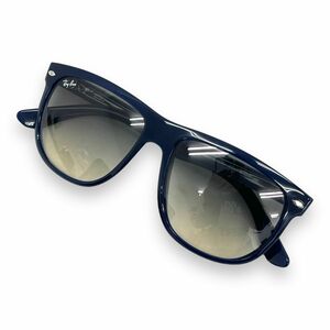 美品 Ray-Ban レイバン サングラス 眼鏡 アイウェア ファッション ブランド RB4147 BOYFRIEND ボーイフレンド ネイビー