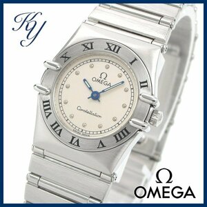 1円～ 価格高騰 3ヶ月保証付き 磨き済み 美品 本物 定番 人気 OMEGA オメガ コンステレーション ミニ レディース 時計