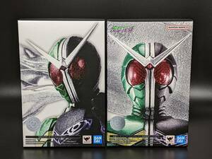 S.H.Figuarts(真骨彫製法)「仮面ライダーＷ サイクロンジョーカー」ジャンク品2点セット（※状態は説明文熟読ください）