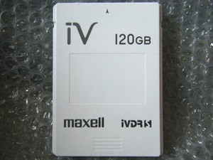 ☆☆日立マクセル　Maxell　iVDR　iV (アイヴィ)　 120GB　実機で動作確認済み！☆☆