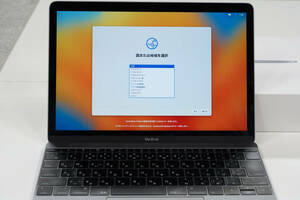 【格安】MacBook (Retina, 12-inch, 2017) Core m3 1.2GHz/メモリ8GB/SSD256GB/シルバー/初期化済み