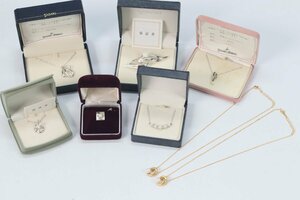 【8点】TASAKI タサキ 田崎真珠 パール シルバー ネックレス ブローチ ピンバッチ アクセサリー まとめ売り 4889-A