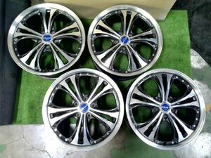 MONZA Warwic 18×7J アルミ ホイール 4本セット 中古品 yatsu 送料問合せ RG1 ステップワゴン