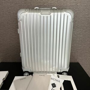 【美品】RIMOWA リモワ ORIGINAL CABIN PLUS オリジナル キャビン プラス キャリーケース 925.56 トパーズ 49L 4輪