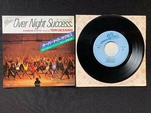 ♭♭♭EPレコード TERI DESARIO テリー・デサリオ / Over Night Success 