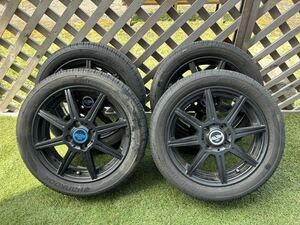 CLIMATE ALIA 15インチ 4.5J +45 PCD100 4H 165/55R15軽自動車 ワゴンR N-BOX 