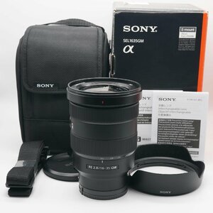 新品級 ソニー SONY FE 16-35mm F2.8 GM