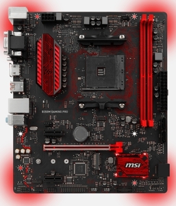 MSI B350M GAMING PRO AM4 AMD VGA DVI-D HDMI m-ATX Motherboard