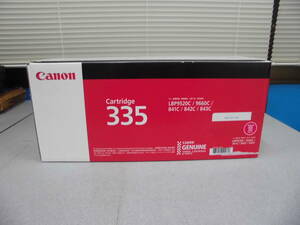 Canon　純正トナーカートリッジ　CRG-335MAG　マゼンタ　未使用品