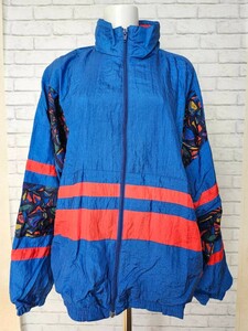 【送料無料】メンズヴィンテージジャケット ブルゾン ナイロンジャケット 古着 90年代 no.24