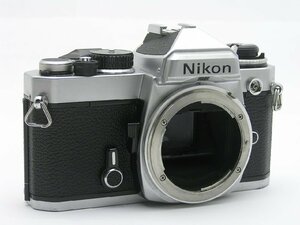 ★ハローカメラ★0376 Nikon FE B、3280183　シルバー 動作品 現状 1円スタート 即決有り