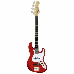 ★Legend LJB-MINI/CA Candy Apple Red ショートスケール ミニ・ベース ケース付★新品