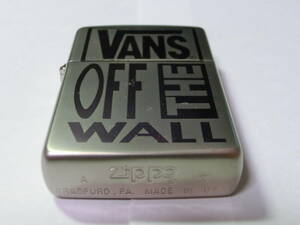 zippo ジッポー VANS OFF THE WALL 1994年製 年代物 ビンテージ　未使用・未着火