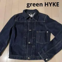 希少❕green HYKE Ｇジャン　デニムジャケット　赤耳　セルビッジ