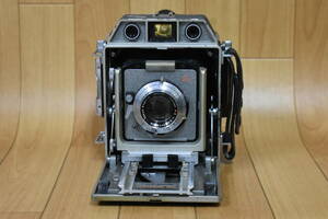 うぶ品　TOPCON HORSEMAN 970 トプコン ホースマン 大判カメラ 蛇腹カメラ　Topcor P.S 1:3.5 f=10.5cm レンズ　未確認 未整備品　ジャンク