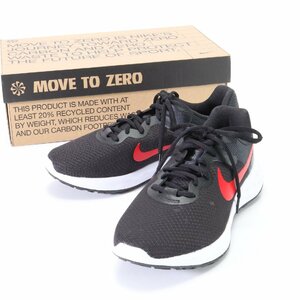 1円 極美品 NIKE ナイキ レボリューション 6 NN ランニング シューズ DC3728-005 スニーカー 靴 ブラック 黒 メンズ レディース EEM U18-9