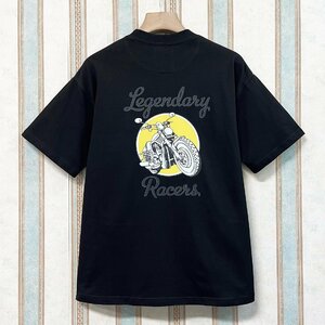 人気 半袖Tシャツ 定価2万 FRANKLIN MUSK・アメリカ・ニューヨーク発 上質 薄手 個性 丈夫 オートバイ カコイイ カットソー 日常 サイズ1