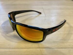 OAKLEY GIBSTON BLACK INK×PRIZM RUBY POLARIZED プリズム偏光レンズ 中古美品 オークリー サングラス