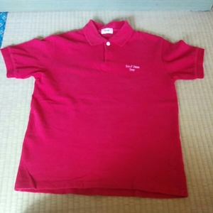 スクープSCOOP 赤ポロシャツ　Mサイズ　数回使用