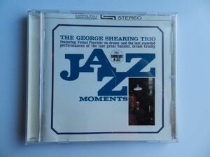 ◆ CD【 Japan】ジョージ・シアリング George Shearing Trio/ Jazz Moments☆TOCJ-6881/2007◆ジャズ ピアノトリオ
