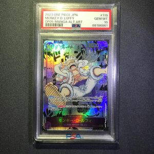 モンキー D ルフィ コミックパラレル ［SEC］ ONEPIECEカード PSA10