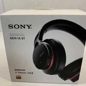 SONY ソニー ワイヤレスステレオヘッドセット　MDR-1A ヘッドフォン ブラック　（03.11）