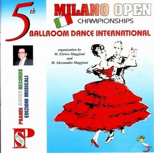 5th Milano Open /Prandi 【社交ダンス音楽ＣＤ】♪1562
