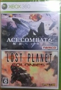 「ACE COMBAT 6 解放への戦火」と「ロスト プラネット コロニーズ」Xbox 36