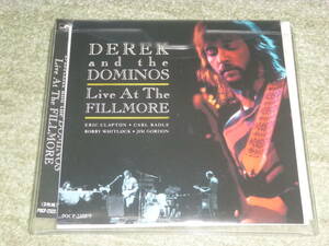 デレク・アンド・ザ・ドミノス　ライヴ・アット・ザ・フィルモア　/　Derek and The Dominos 　/　Live At The Fillmore 　/　2枚組CD