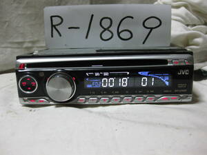 R-1869　DAIHATSU ダイハツ 純正オプション JVC ビクター KD-CZ603 MP3 1Dサイズ CDデッキ 補償付