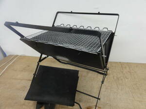 ♪炭火用 バーベキューコンロ BBQ サイズ：約41×36×41㎝ ※現状品　■１２０